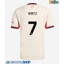 Maglie da calcio Liverpool Florian Wirtz #7 Seconda Maglia 2025-26 Manica Corta